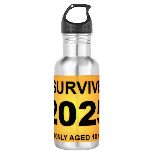 Botella De Agua I Survived 2025  (Anverso)
