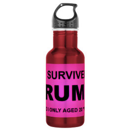 Botella De Agua I Survived tRUMP