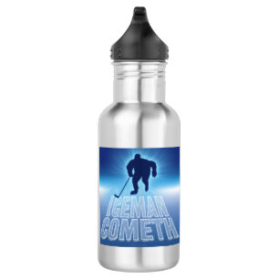 Botella De Agua Iceman Cometh (Hockey)