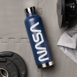Botella De Agua Icónica NASA Circa Night Sky Blue Insulated