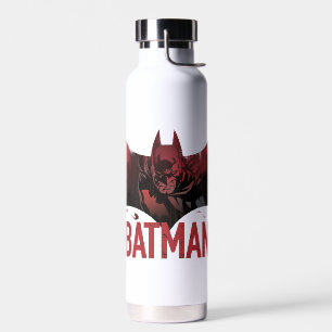 Botella De Agua Icono de Batman Crimson Gotham
