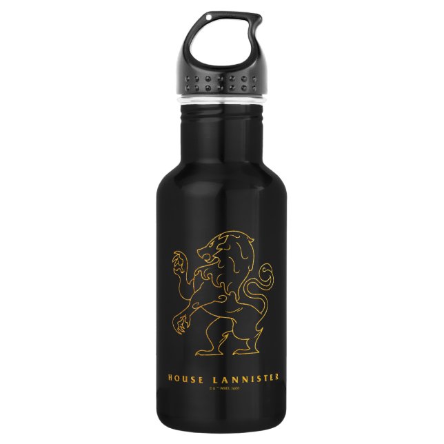 Botella De Agua Icono del Lannister de la Casa (Anverso)