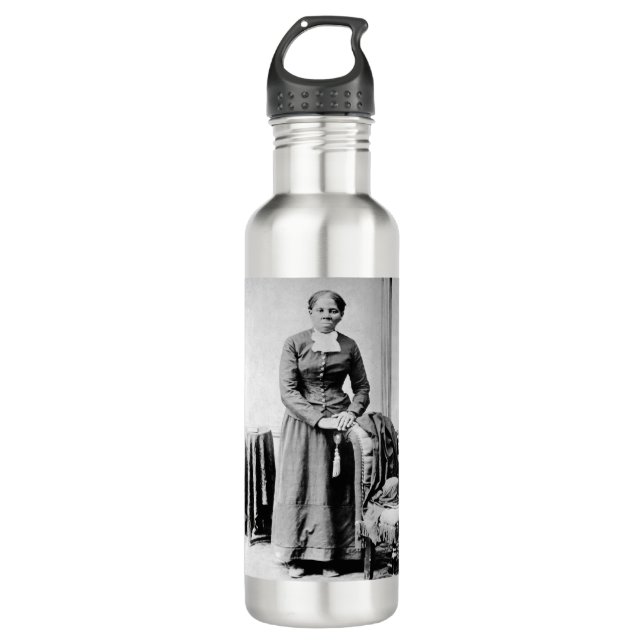 Botella De Agua Iconos de la Historia Negra: Harriet Tubman, Derec (Anverso)