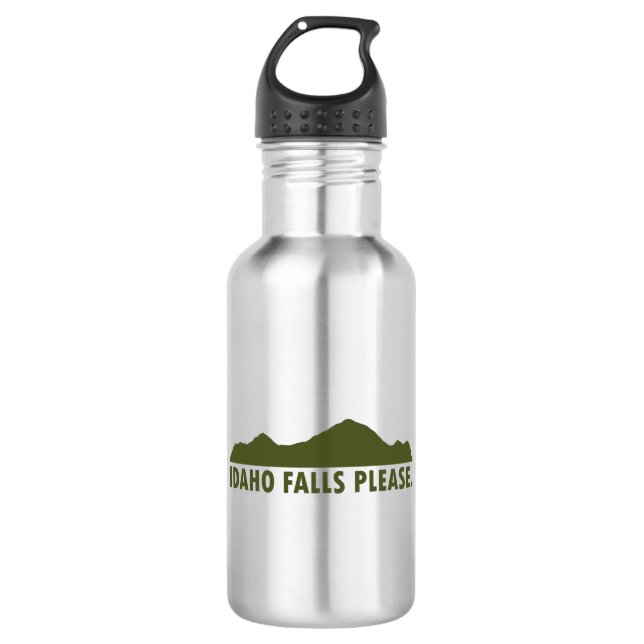 Botella De Agua Idaho Falls Por favor (Anverso)