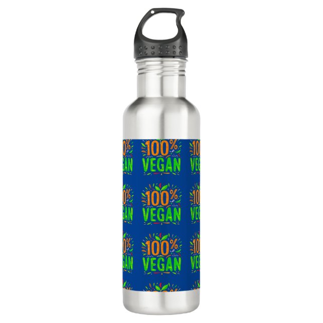 Botella De Agua Idea de regalo gráfico para Veggie Holiday (Anverso)