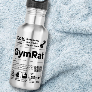 Botella De Agua Ideal para sesiones de levantamiento de potencia, 