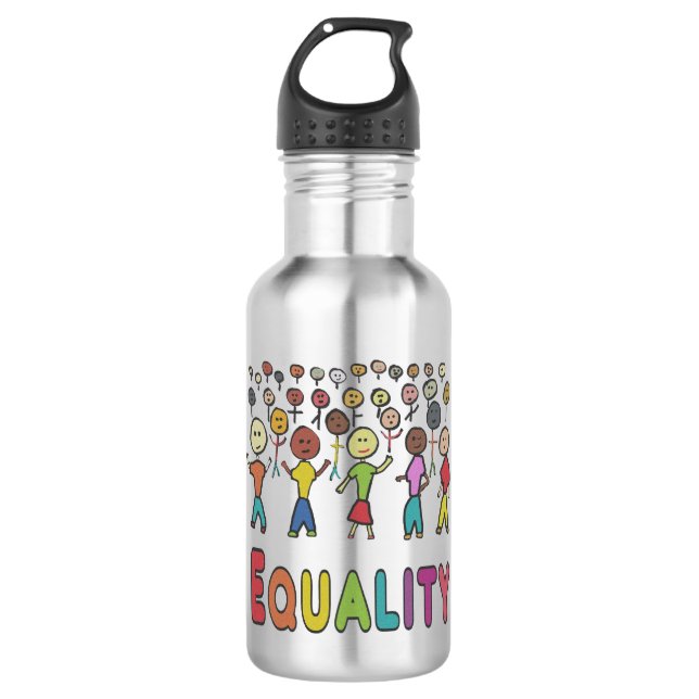 Botella De Agua Igualdad (Anverso)