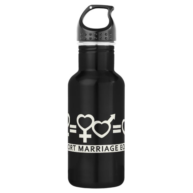 Botella De Agua Igualdad matrimonial / Un amor (Anverso)