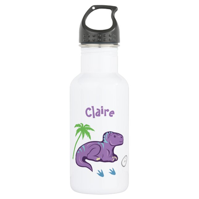 Botella De Agua Iguanodon de Dinosaurio Bebé (Anverso)