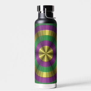 Botella De Agua Ilusión de Mardi Gras