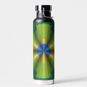 Botella De Agua Ilusión de pavo real