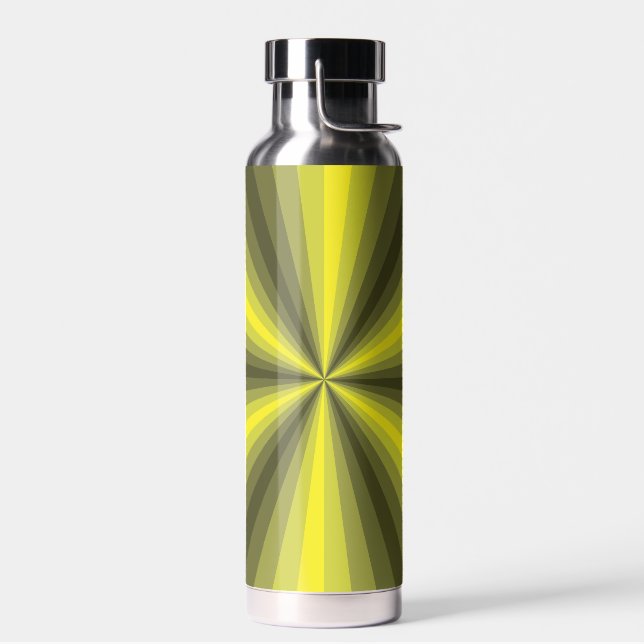 Botella De Agua Ilusión óptica amarillo (Izquierdo)