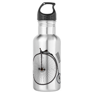 Botella De Agua Ilustracion de personalizado de bicicletas de alta