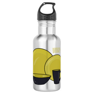 Botella De Agua Ilustracion de personalizado de juego de mesa