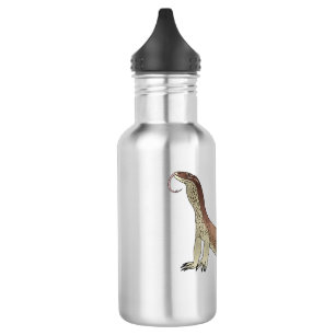 Botella De Agua Ilustracion de personalizado de lagarto de monitor