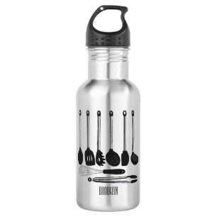 Botella De Agua Ilustracion de personalizados utensiales de cocina