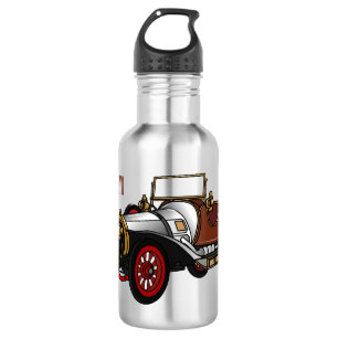 Botella De Agua Ilustracion personalizado clásico de 1920