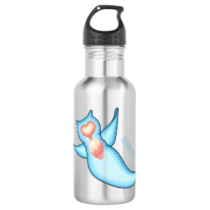 Botella De Agua Ilustracion personalizado de ángel de mar