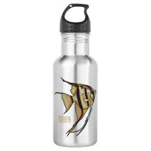 Botella De Agua Ilustracion personalizado de Angelfish
