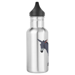 Botella De Agua Ilustracion personalizado de burro