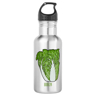 Botella De Agua Ilustracion personalizado de col chino