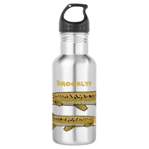 Botella De Agua Ilustracion personalizado de lagarto