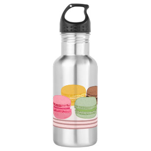 Botella De Agua Ilustracion personalizado de Macaron