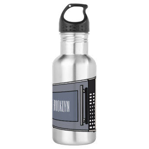 Botella De Agua Ilustracion personalizado de microondas