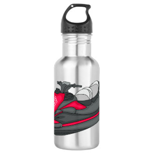 Botella De Agua Ilustracion personalizado de moto acuática