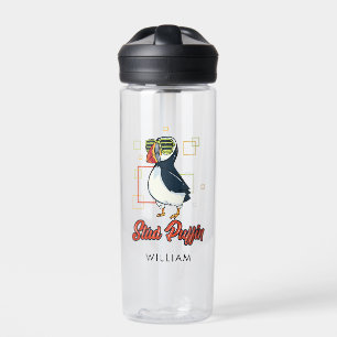 Botella De Agua Ilustracion personalizado de pájaro del mar de Stu