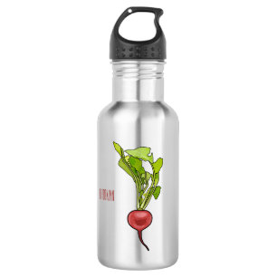 Botella De Agua Ilustracion personalizado de Radish