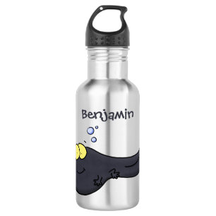 Botella De Agua Ilustracion personalizado de renacuajo divertido