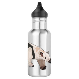 Botella De Agua Ilustracion personalizado de Tamandua