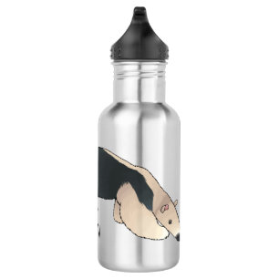 Botella De Agua Ilustracion personalizado de Tamandua