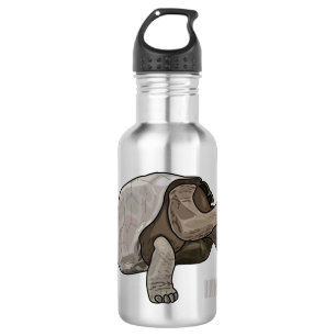 Botella De Agua Ilustracion personalizado de tortugas de Galápagos