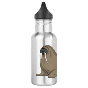 Botella De Agua Ilustracion personalizado de Walrus