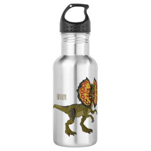 Botella De Agua Ilustracion personalizado Dilophosaurus