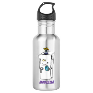 Botella De Agua Ilustracion personalizado frigorífico divertido