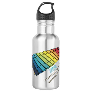 Botella De Agua Ilustracion personalizado xilófono