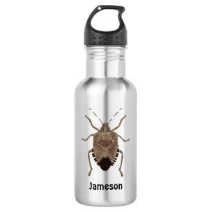 Botella De Agua Ilustracion Stink Bug personalizado