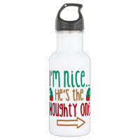 Im Nice Hes Naughty Elf Gorra
