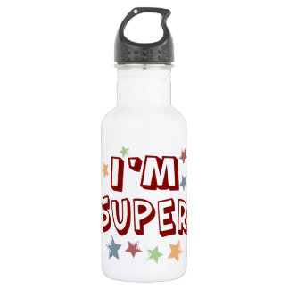 Botella De Agua Im Super con estrellas
