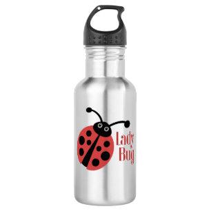 Botella De Agua Imagen de Lady Bug Animal