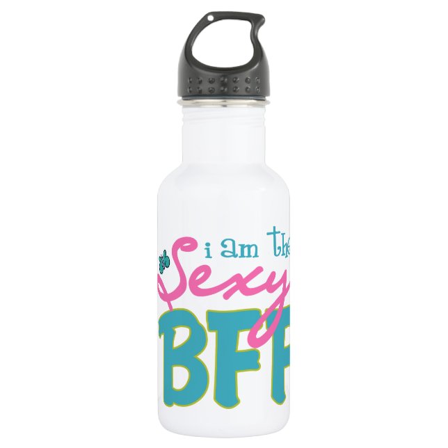 Botella De Agua Impresión de BFF (Anverso)
