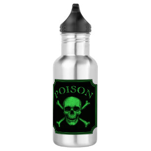 Botella De Agua Impresión de diseño de Halloween con cráneo de env
