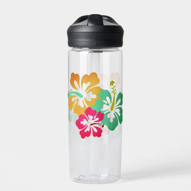 Botella De Agua Impresión hawaiana (Delante)