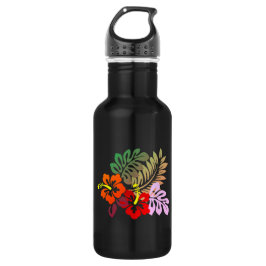 Botella De Agua Impresión hawaiana