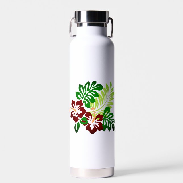 Botella De Agua Impresión hawaiana (Delantero)