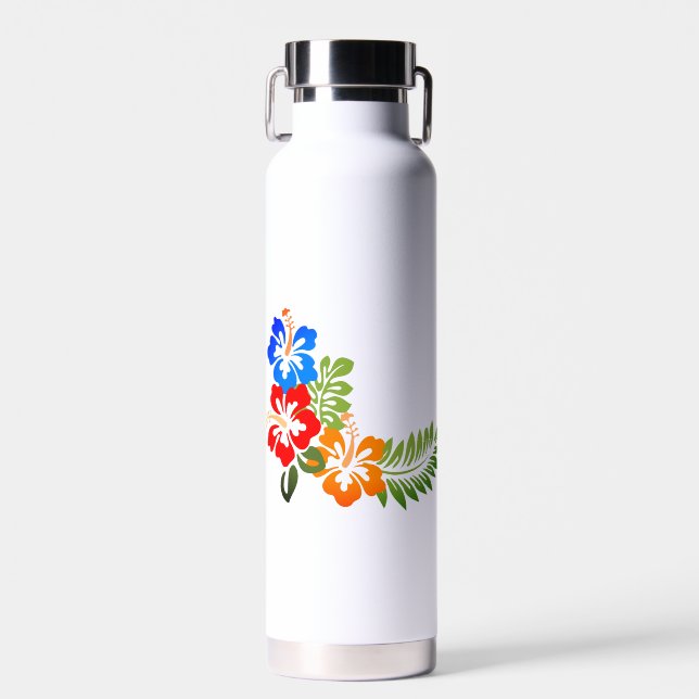 Botella De Agua Impresión hawaiana (Delantero)