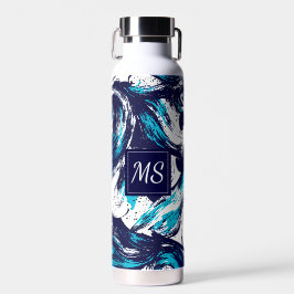 Botella De Agua Impresión personalizada de océano profundo
